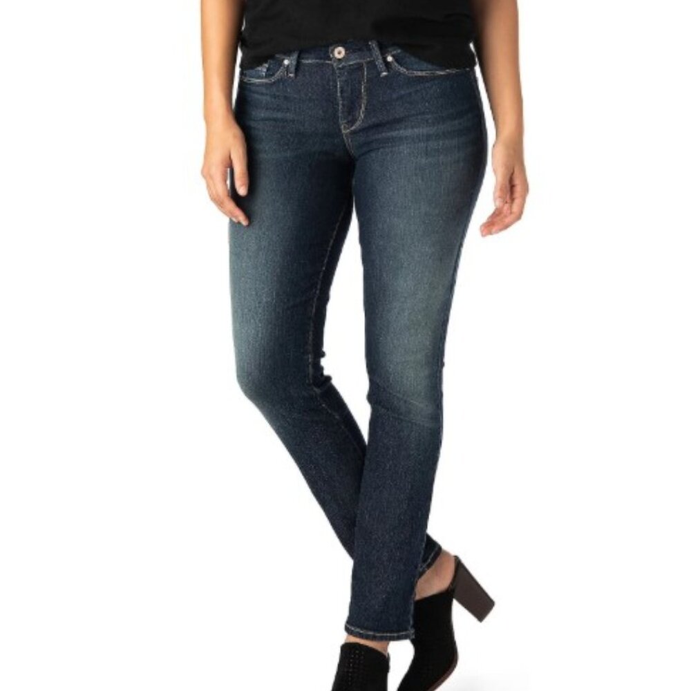 Levi Strauss Signature Women's Mid-Rise Modern Slim Jeans
